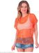 Widmann SRL Visnet T-Shirt Neon Oranje Vrouw L/XL