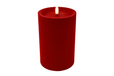 Cilgro LED stompkaars velvet rood 10x10x15cm