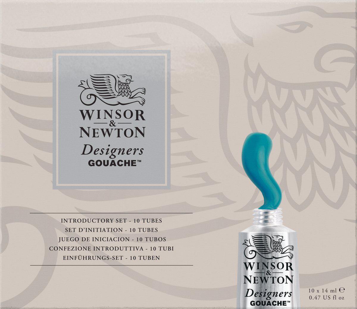 Winsor & Newton Desginers Gouache Intro Set 10 tubes x 14ml