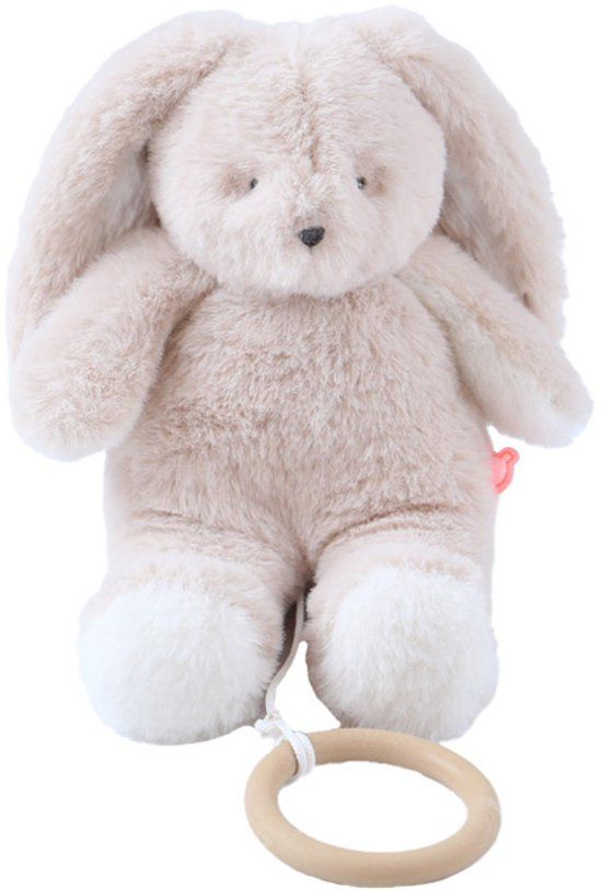 Noukie's B&M Muzikale Knuffel – 20 cm – Moka