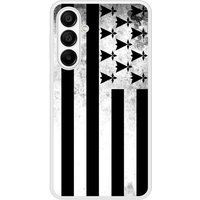 Verstevigd hoesje met sublimatie bedrukking, compatibel met Samsung Galaxy A15 Drapeau bretagne