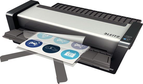 Leitz iLAM Touch Turbo Pro A3 Lamineerapparaat - Zilver