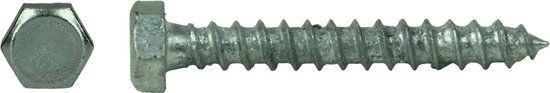 pgb-Europe PGB-Fasteners Houtdraadbout DIN 571 7x110mm Vuurverzinkt