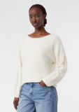 Comma Strickpullover Beige Dames
