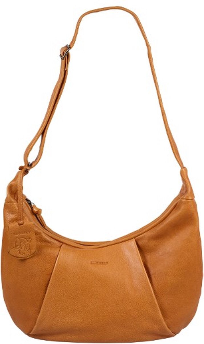 Burkely JUST JOLIE DAMES CROISSANT BAG - COGNAC