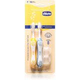 Chicco Toothbrush for 6-36 Months Indigo 2 Pieces