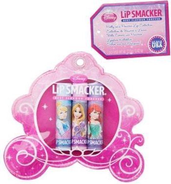 Lip Smacker Disney Princess Gift Set Lip Gloss Carrier Felt