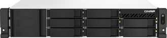QNAP TS-864EU-8G data-opslag-server NAS Rack (2U) Ethernet LAN Zwart