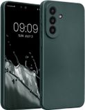 kwmobile metallic telefoonhoesje van TPU - geschikt voor Samsung Galaxy A57 5G - Flexible case voor smartphone - In metallic petrol