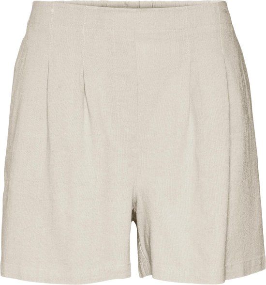 VERO MODA VMJESMILO HW SHORTS WVN GA NOOS Dames Broek - Silver Lining - Maat M