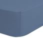 Good Morning Hoeslaken Effen Kleur - Kind 70x150 cm - Blauw - 100% Katoen Jersey