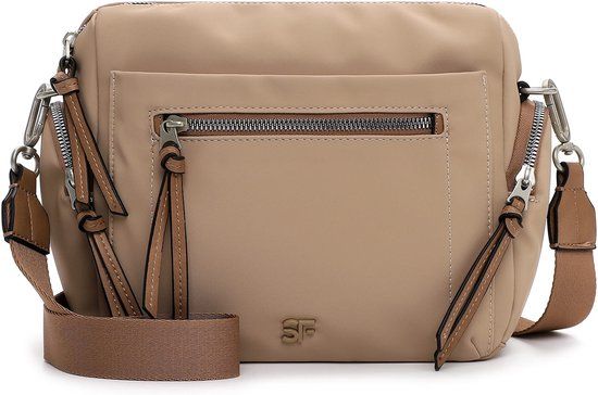 SURI FREY Schoudertas SFY Destiney SC Dames Taupe