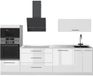 Vicco Complete keukeneenheid Fame-Line, Blanc Laqué Brillant/Blanc, 280 cm
