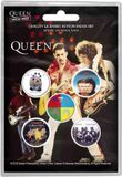 Rock Off Queen - Later Albums Badge/button - Set van 5 - Multicolours