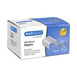 Rapesco S92308Z3 Type 923/8 mm Verzinkte Heavy Duty Nietjes, 4000 Nietjes