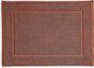 Kela Ladessa Tapis de bain - 70 x 50 cm - Coton - Brun terre cuite