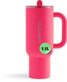 Waterdrop Explorer Thermo Drinkbeker 1,1 L - Neon Pink