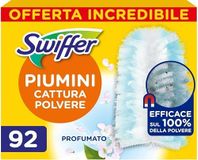Swiffer Duster stofvanger, 92 dekbedden, vangt stof en vuil op, bereikt de moeilijkste plekken in huis, Giga-formaat