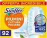 Swiffer Duster stofvanger, 92 dekbedden, vangt stof en vuil op, bereikt de moeilijkste plekken in huis, Giga-formaat