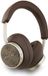 Guess Bluetooth Koptelefoon - ENC - PU Leer - 4G Classic Logo - Bruin