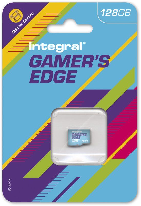 Integral Gamers Edge 128GB Nintendo Switch SDXC Kaart