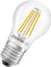 Osram LED Retrofit CLASSIC P in P-Form, LED-Lampe, Glas, klar, 3,4 W, 470 lm, 4000 K, CRI 80