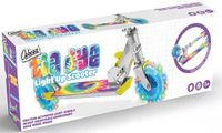 One for Fun Tie Dye lichtgevende step voor kinderen met LED wielen