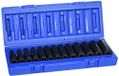 Grey Pneumatic (1203MD) 3/8" aandrijving 13-delige 12-punts diepe metrische doppenset