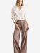 Il Lanificio Pantalon brun