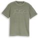Tom Tailor - T-shirt met wafelstructuur - Maat M - Greyish Shadow Olive