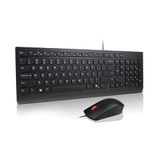 Lenovo 4X31R64420 Toetsenbord en Muis Combo - USB - Italiaans - Zwart