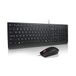 Lenovo 4X31R64420 Toetsenbord en Muis Combo - USB - Italiaans - Zwart