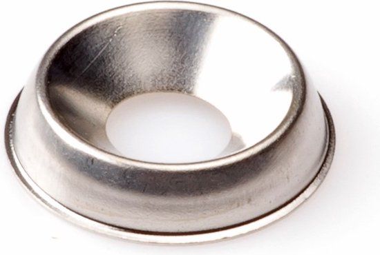 Hoenderdaal Fasteners Hoenderdaal Kraalring Messing Vernikkeld 13 mm