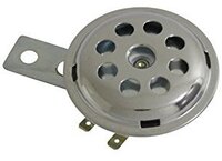 Cyclingcolors Claxon chroom 66 mm 12V 105dB - Motorfiets/Scooter/Bromfiets/Auto - Vintage - Peugeot 103/MBK 51/88