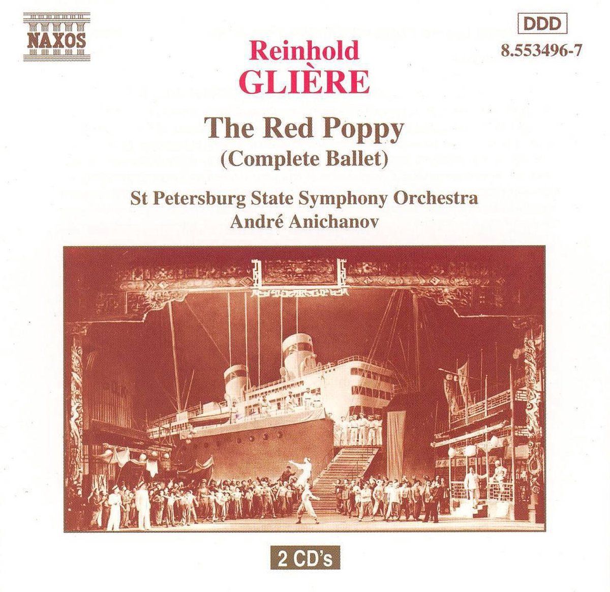 OUTHERE Gliere: The Red Poppy / Anichanov, St Petersburg State SO