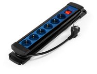 markloos HBM Stekkerblok 6-voudig IP20 1,5m