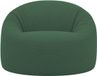 Bananair - Pouf housse amovible - velours côtelé - Vert - 100 cm