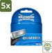 Wilkinson 5 x Quattro Navulmesjes met Precisietrimmer