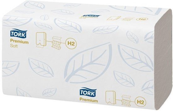 - Tork XpressÂ® Zachte Multifold Handdoek 2laags Wit H2 Premium