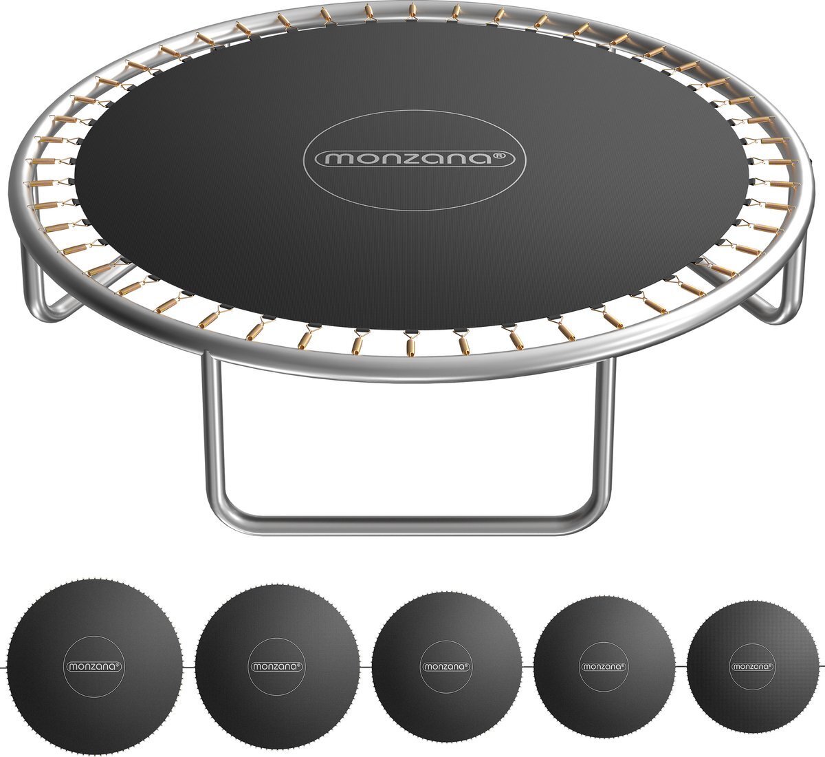 Monzana Trampoline Springmat 366cm 72 ogen UV-bestendig Reserveonderdeel