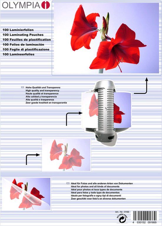 Olympia Lamineerfolie DIN-A4 80 micron - 25 stuks
