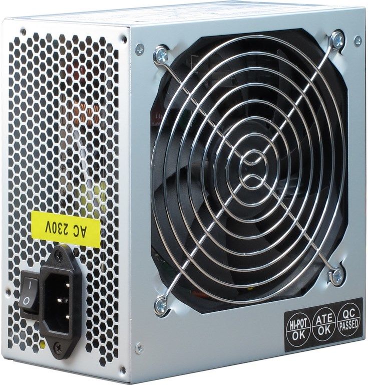 Inter-Tech SL-520 - 520W - Silver