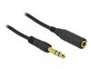 Delock 86766 audio kabel 10 m 6.35mm Zwart