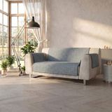 COMFORT anti-slip bankhoes, gemaakt in Italië, donkergrijs, 2-zits Maxi