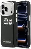 Karl Lagerfeld - Rigide K&C Print & Pocket (KLHCP17X6PCSPKCK) - iPhone 17 Pro Max - Noir