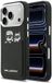 Karl Lagerfeld - Rigide K&C Print & Pocket (KLHCP17X6PCSPKCK) - iPhone 17 Pro Max - Noir