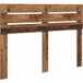 Tête de lit en bois ancien 140 cm bois d'ingénierie