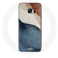 Maniacase Etui voor Samsung Galaxy S7 Edge Abstracte textuur achtergrond