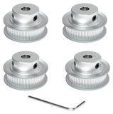Merkloos GT2 Pulley 40 Tanden met 5mm Bore voor 3D Printers (4 stuks)