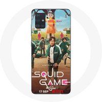 Maniacase Etui voor Samsung Galaxy A71 Inktvis Game Series Soldaten Pop